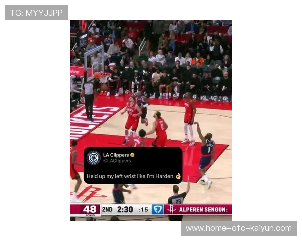 哈登三分命中，快船迎来重要时刻的突破